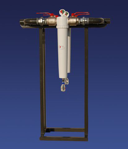 Antibacterial filtration unit - FFMVx2 - general europe vacuum - gas / laboratory