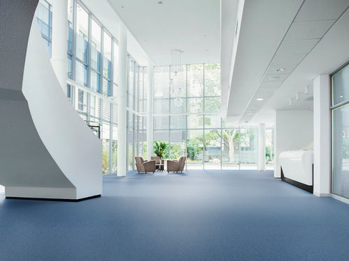 Rubber flooring - noraplan® convia - Nora - PVC / fire-retardant