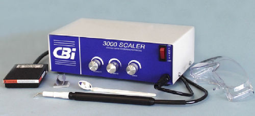 Ultrasonic dental scaler - CBi 3000 - CBI - veterinary / complete set