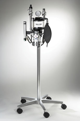 Small animal veterinary anesthesia workstation - Matrx VMS® - Midmark Animal Health - trolley-mounted
