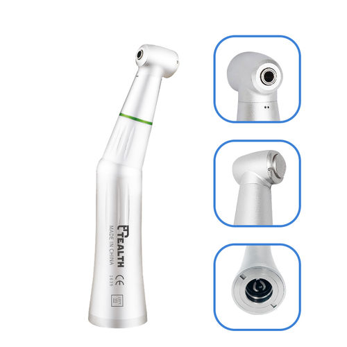 Dental contra-angle handpiece - R04N-01C - Tealth Foshan Medical Equipment Co.,Ltd - air / reduction / stainless steel