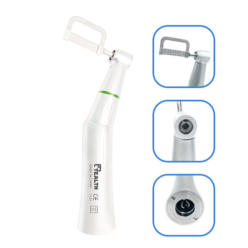 Dental contra-angle handpiece - R04N-41C - Tealth Foshan Medical Equipment Co.,Ltd - air / reduction / curved