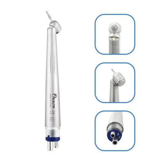 Dental turbine - CK45L - Tealth Foshan Medical Equipment Co.,Ltd - air / 45° / push-button