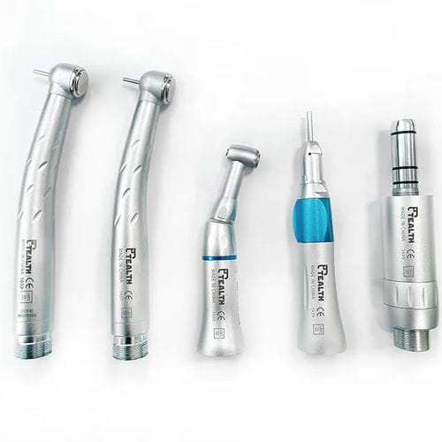 Dental turbine - T-02 - Tealth Foshan Medical Equipment Co.,Ltd - air / straight / with LED light