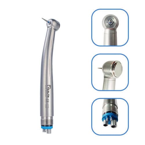 Dental turbine - CK-08 Pro - Tealth Foshan Medical Equipment Co.,Ltd - air / stainless steel / quadruple external spray