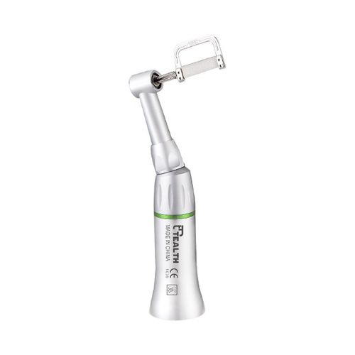 Dental contra-angle handpiece - IPR-02C - Tealth Foshan Medical Equipment Co.,Ltd - air / reduction / curved