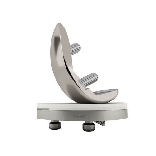 Unicondylar knee prosthesis - MOTO® MEDIAL - Medacta - revision / fixed-bearing / cemented