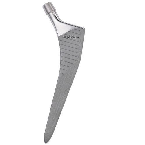 Cementless femoral stem - QUADRA-S - Medacta