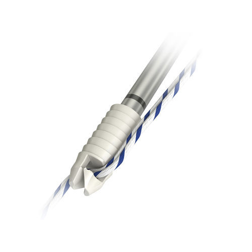 Rotator cuff suture anchor - MectaLock C RC - Medacta - non-absorbable / knotless