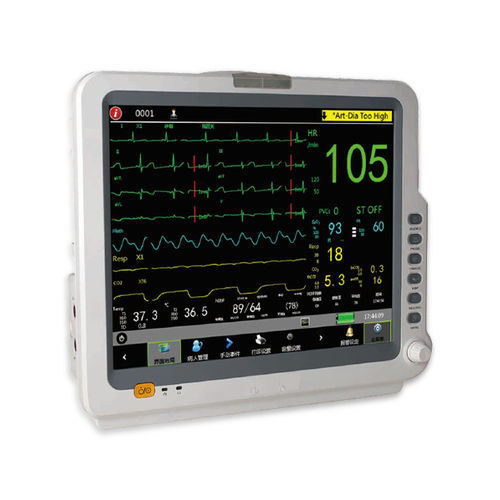 Tabletop patient monitor - HT9 - Siriusmed - ECG / RESP / TEMP