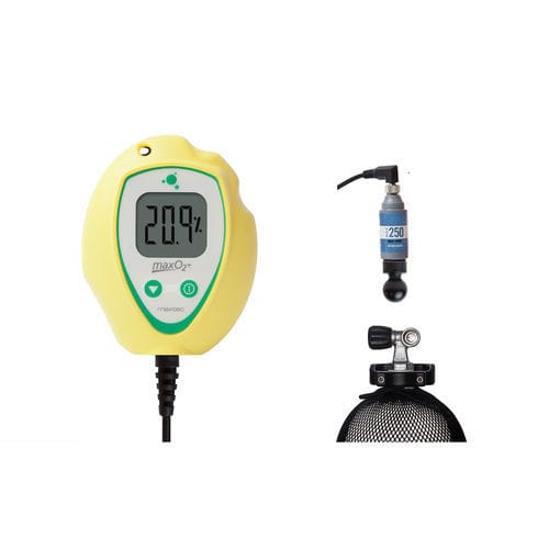 Oxygen analyzer - MAXO2+AE Scuba - Maxtec - for medical devices / hand-held / digital