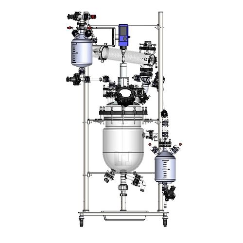 Laboratory reactor - SQHK078027 - Steroglass - for the pharmaceutical industry / borosilicate glass
