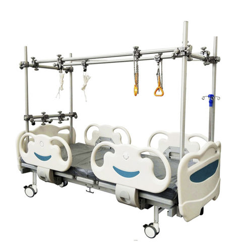 Hospital bed - JDC-SY171B1G1 - Jingdong Technology - manual / height-adjustable / on casters