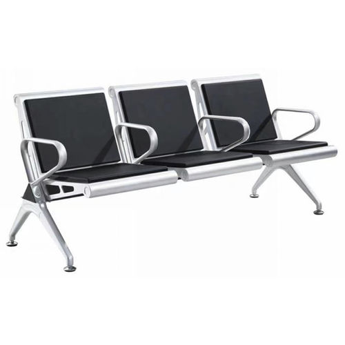 Waiting room beam chair - JDYHZ111C - Jingdong Technology - with armrests / 3-seater