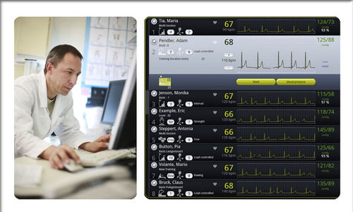 Cardiac software - CARDIOWIESE - Cardiowise - rehabilitation / analysis / for control