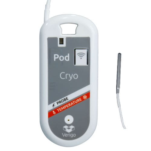 Low-temperature data-logger - Pod Cryo - JRI - temperature / for temperature traceability / traceability