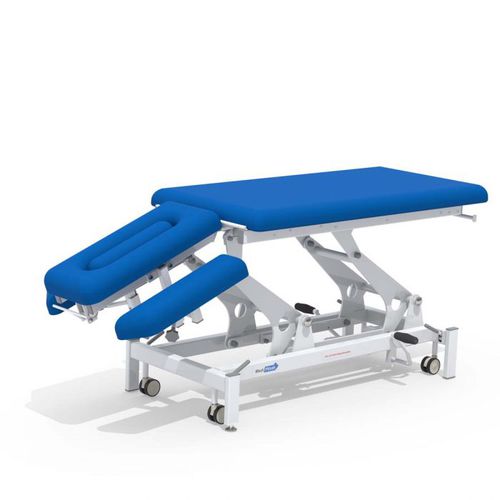 Electric massage table - PHYS+04 series - Medi-Plinth - hydraulic / on casters / with headrest