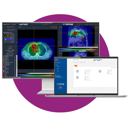 Visualization software - ARTWEB - AQUILAB - viewer / education / contouring