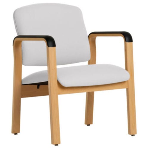 Waiting room chair laurelwood WIELAND with armrests / bariatric