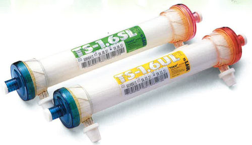 Membrane hemofilter - TS series - Toray - hemodialysis / polysulfone / polypropylene