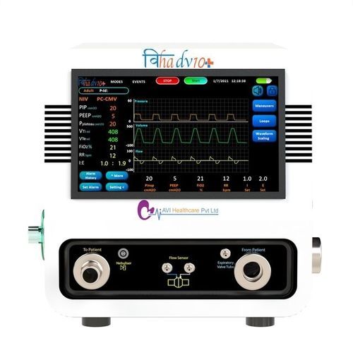 Intensive care ventilator - VIHA dv10+ - AVI Healthcare - electronic / infant / pediatric