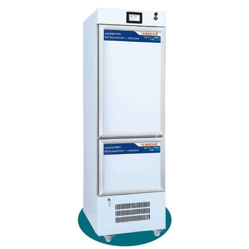 Pharmacy refrigerator - EKT-D 500 - EMSAS - cabinet / on casters / 1-door