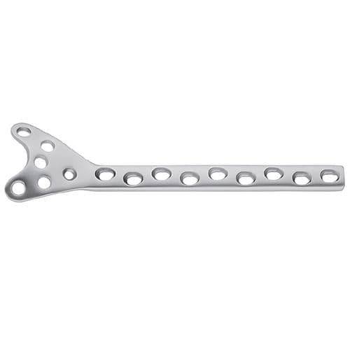 Femur compression plate - 3-8 series - Erbrich Instrumente - lateral / distal / metallic