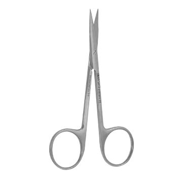 Ophthalmic surgery scissors - 21E-377 - Erbrich Instrumente - Stevens / for humans / straight