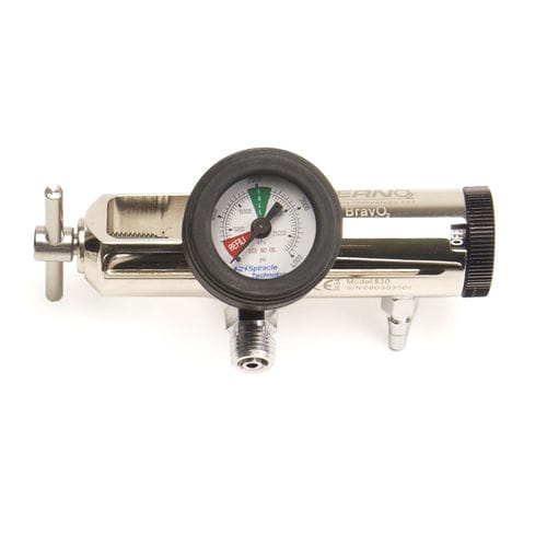 Oxygen pressure regulator - 831 BRAVO2 - Ferno International - medical / single-stage / quick-connect