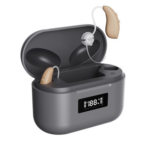 BTE hearing aid - JH-D260 - Huizhou Jinghao Medical Technology - noise reduction / rechargeable