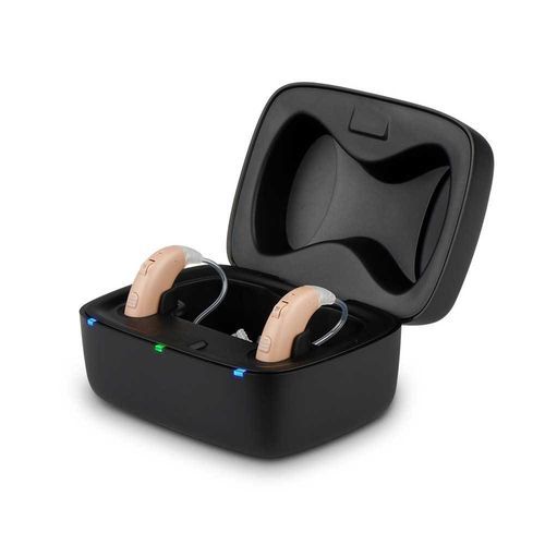 BTE hearing aid - JH-D58C - Huizhou Jinghao Medical Technology - noise reduction / rechargeable