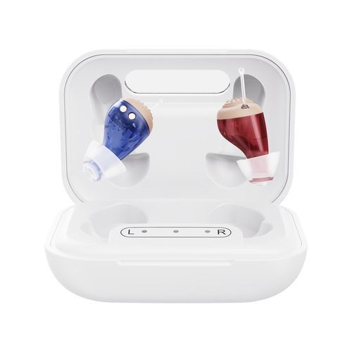 CIC hearing aid - JH-A260 - Huizhou Jinghao Medical Technology - rechargeable / noise reduction
