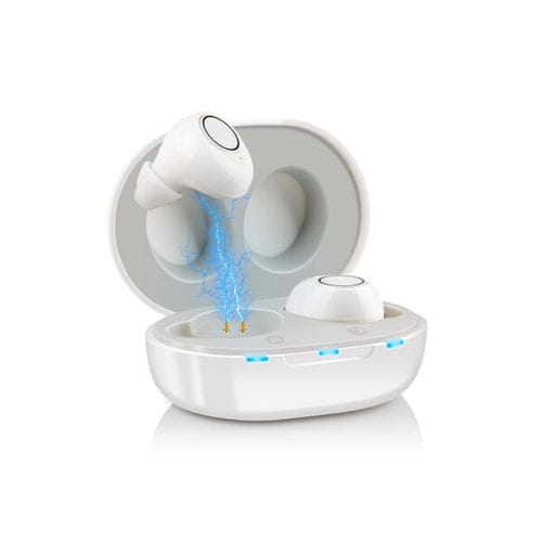 ITE hearing aid - JH-A39 - Huizhou Jinghao Medical Technology - rechargeable / noise reduction / black