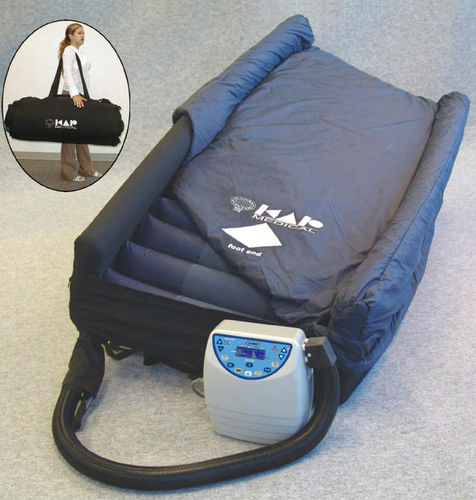 Hospital bed mattress - K-6 TURN-ZONE™ - KAP Medical - low air loss / dynamic air / tube