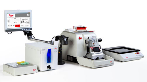 Microscope slide printer - HistoCore PERMA S - Leica Biosystems - for histopathology / compact / laboratory