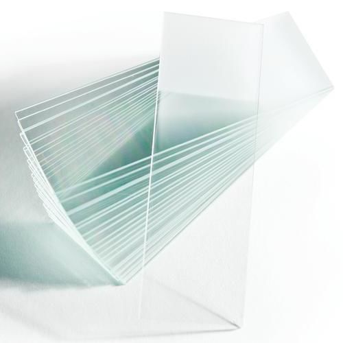 Frosted glass microscope slide - Micro  - Leica Biosystems - plain / double