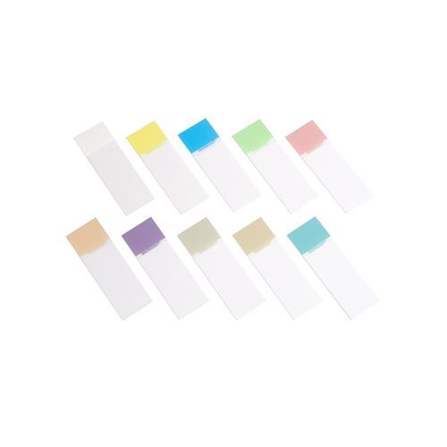 Microscope slide with color coat - Snowcoat  - Leica Biosystems