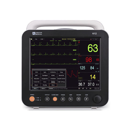 Portable multi-parameter monitor - K12 - Lepu Medical - bedside / ECG / RESP