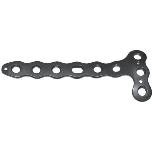Tibia compression plate - T - Lepu Medical - proximal / locking / titanium
