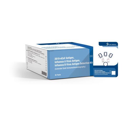 Infectious disease test kit - Lepu Medical - for antigens / SARS-COV-2 / influenza A