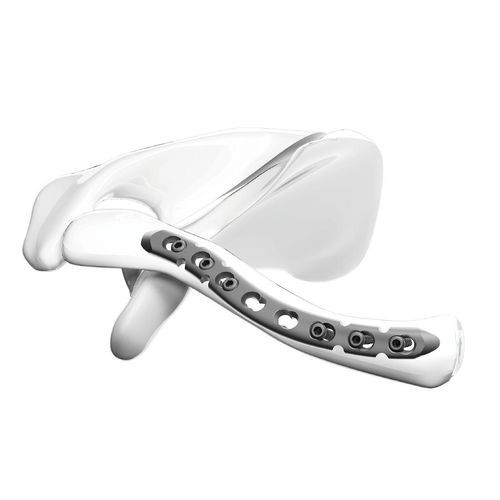 Clavicle compression plate - Lepu Medical - locking / titanium