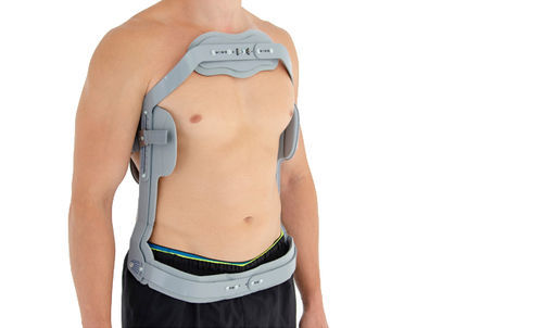 Thoraco-lumbar support corset - HYPEREXTENSION BRACE AM-GJ-01 - Reh4Mat