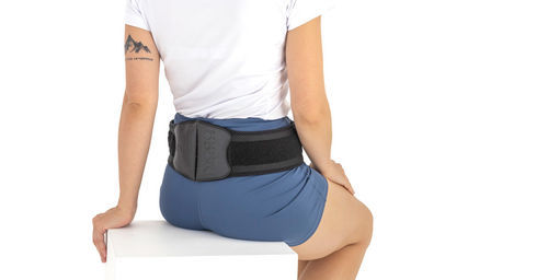 Lumbar support sacral support - AM-OK/CCA - Reh4Mat - adult / plastic / adjustable