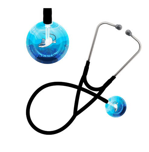 Cardiology stethoscope - Stingray  - UltraScope - veterinary / single-head / stainless steel
