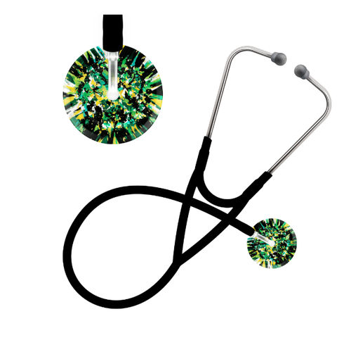 Cardiology stethoscope - Shabby Chic - UltraScope - single-head / stainless steel