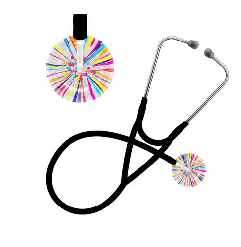 Cardiology stethoscope - Confetti  - UltraScope - single-head / stainless steel