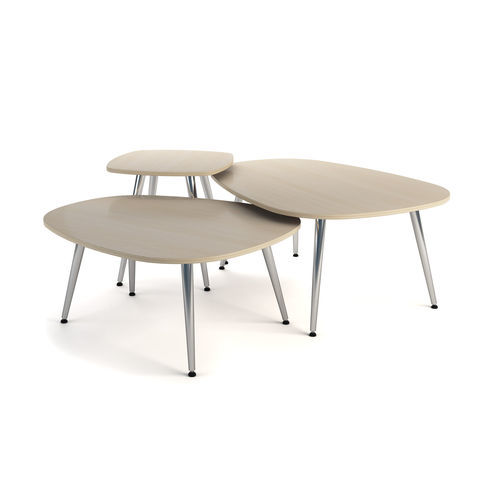 Meeting room table - HERMOSA - ERG international - round / oval / hexagonal