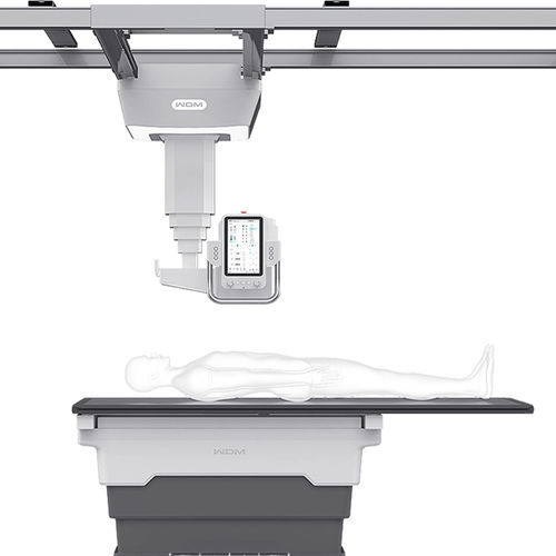 Digital X-ray system - 1000L  - Beijing Wandong Medical Technology - for multipurpose radiography / with ceiling-mounted telescopic tube stand / with floor-standing bucky