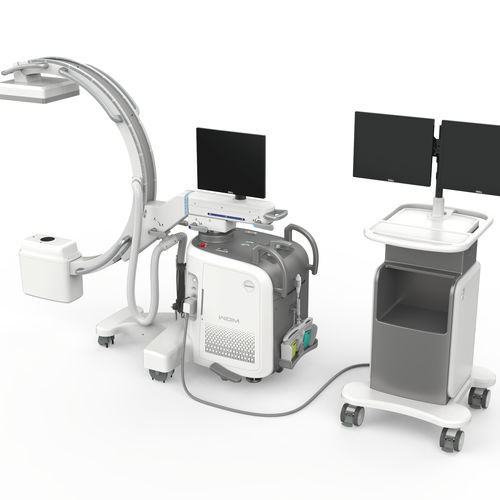 Mobile C-arm - Hypernova-Y - Beijing Wandong Medical Technology - with flat panel detector / with video column / with integrated video monitor
