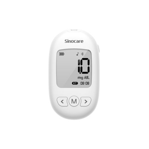 Uric acid blood glucose monitor - KUG-11 - Sinocare - with blood ketone meter / no coding